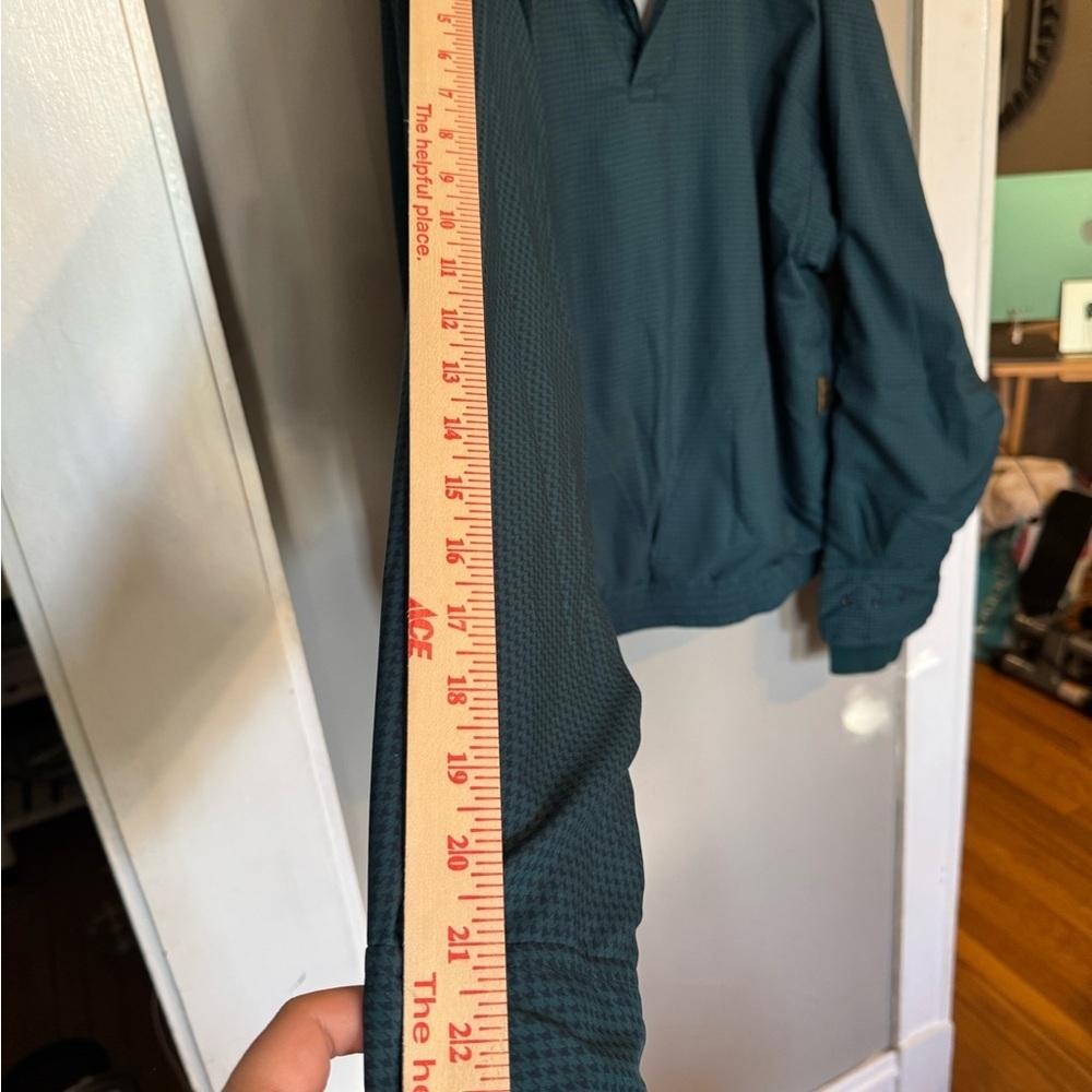 Vintage Zero Restriction Jacket Mens Small Green Gore Tex Windbreaker Golf 90s - Picture 7 of 11